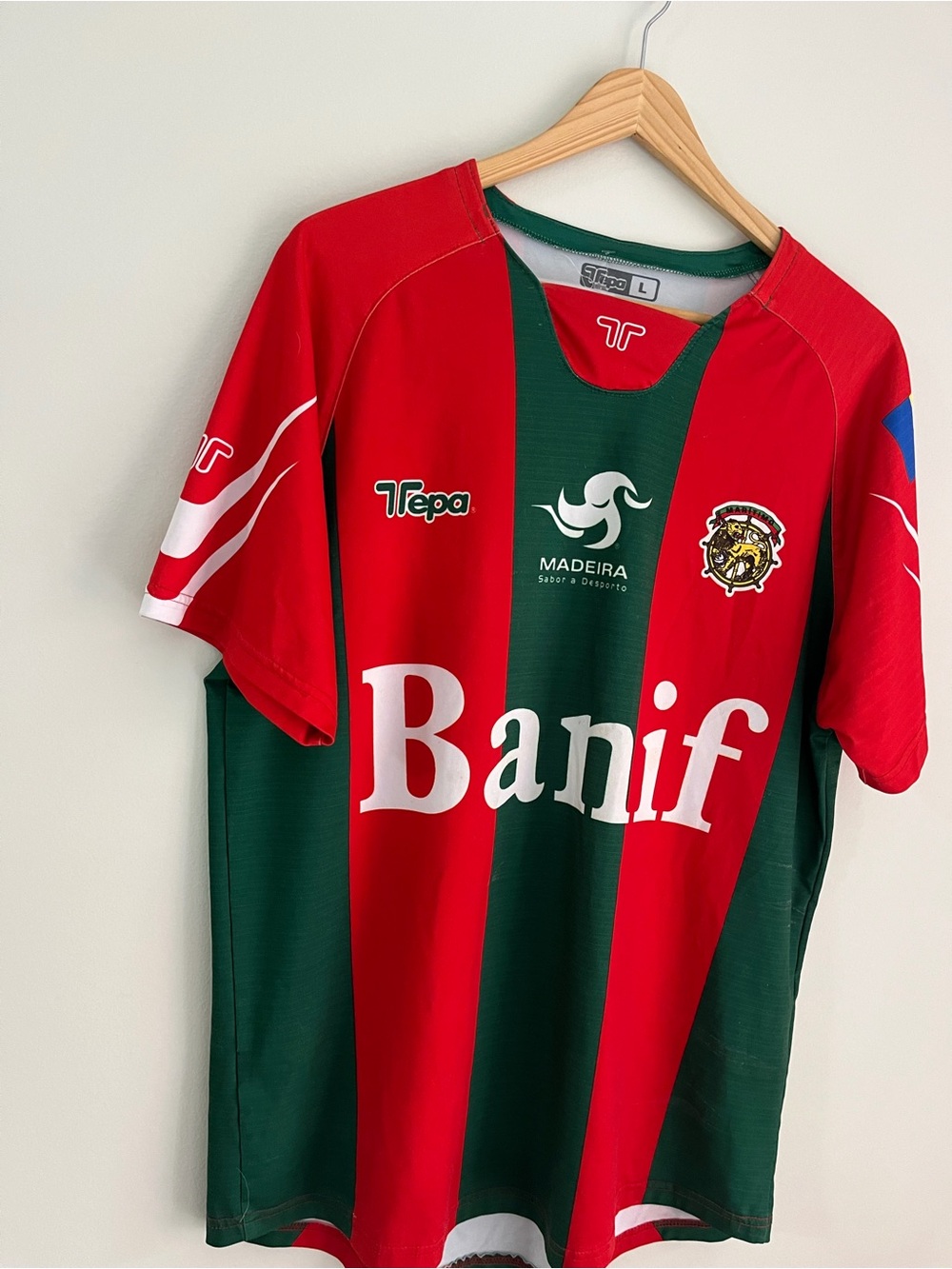 Tepa Rare Portugal Martitimo Soccer jersey Madeira large